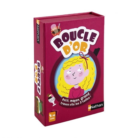 Jeu de cartes Nathan - Boucle d'Or