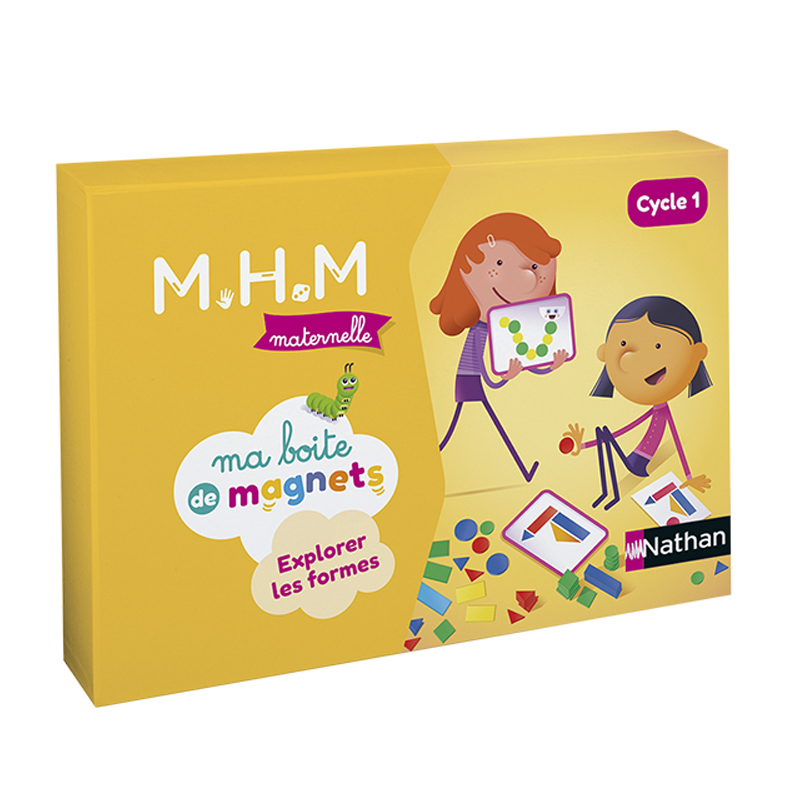 Ma boîte de magnets - Explorer les formes pour 6 enfants - Mathématiques