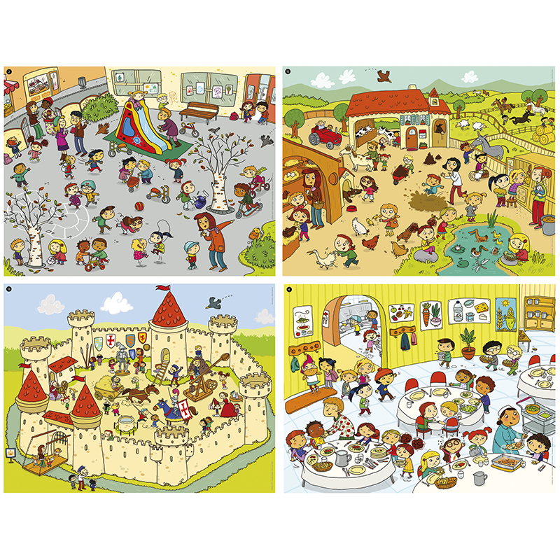 Contraires - 50 contraires à découvrir: livre éducatif pour enfant à partir  de 2 ans, apprentissage dès la maternelle - imagier avec illustrations
