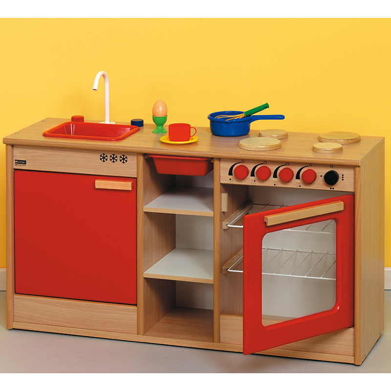 Jeu de cuisine cuisine pour enfants accessoires fonction robinet kaltdampf 43 éléments 9567 