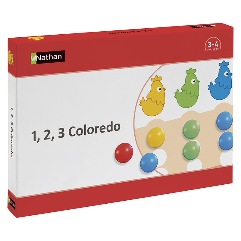 1, 2, 3 Coloredo - Jeux de numération