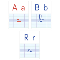 Affiches des lettres de l’alphabet MS/GS