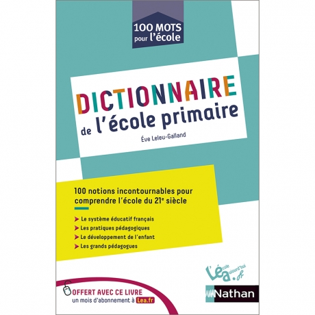 Dictionnaire de l'école primaire