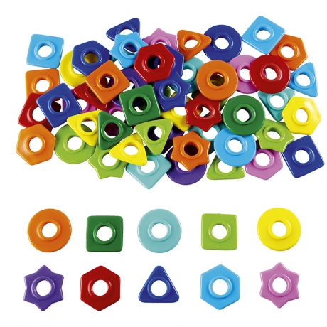 Perles des petits - 10 couleurs