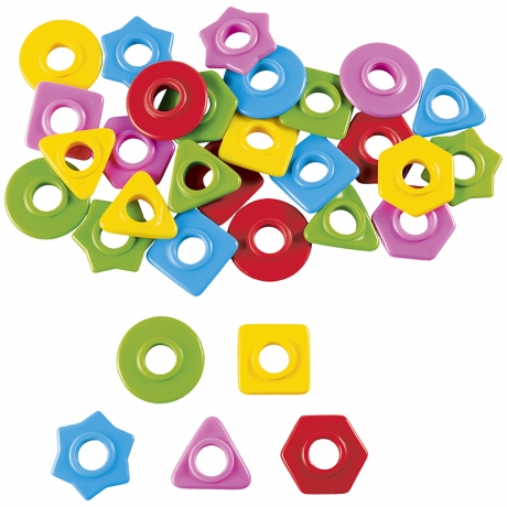 Perles des petits - 5 couleurs