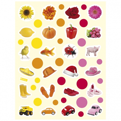 Gommettes couleurs
