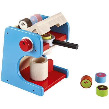Machine à café en bois
