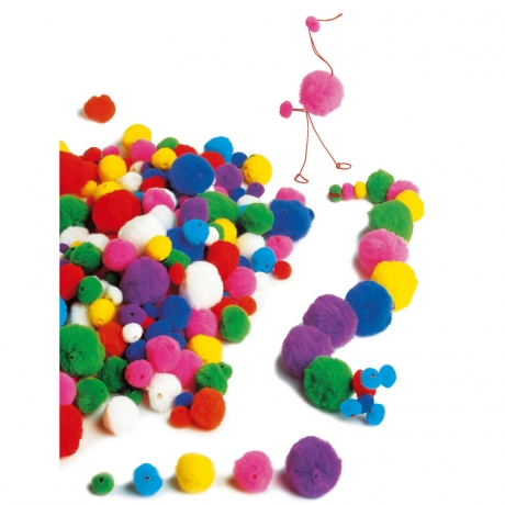 Pompons perles