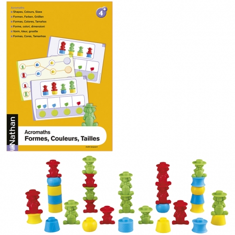 Fichier Acromaths - Formes, Couleurs, Tailles et Matériel Acromaths - Offre spéciale