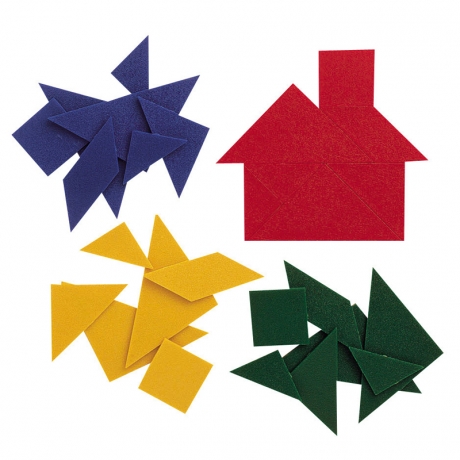 Tangram plastique