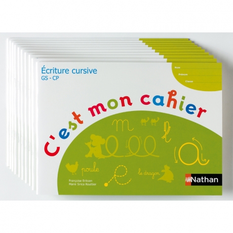 C'est mon cahier - Écriture cursive