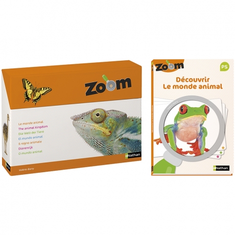 Imagier Zoom - Découvrir le monde animal et Guide pédagogique PS - Offre spéciale