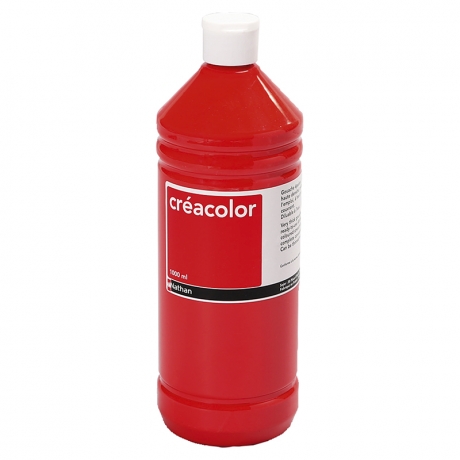 Gouache Créacolor n°2 - Lot de 6 bidons de 1 litre