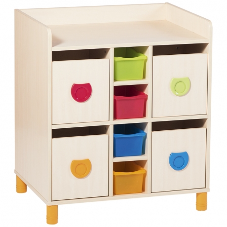 Meuble de déshabillage avec casiers