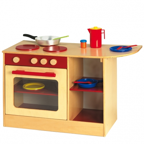 Multi-cuisinière rouge Modulaire