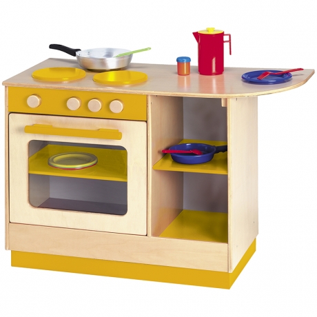 Multi-cuisinière orange Modulaire