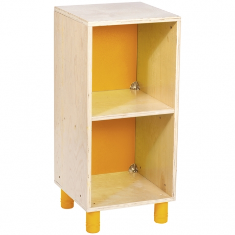 Meuble haut 2 cases Clorofile - Orange