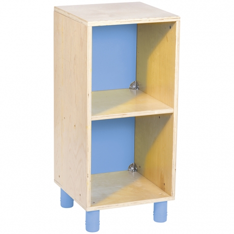 Meuble haut 2 cases Clorofile - Bleu
