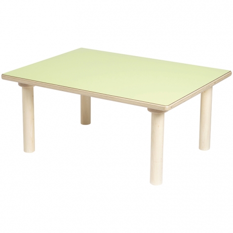 Table rectangle verte Clorofile - Lot de 2