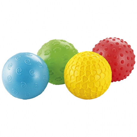 Balles tactiles - Lot de 4