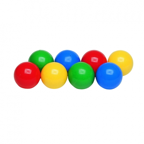Grandes balles plastique - Lot de 8