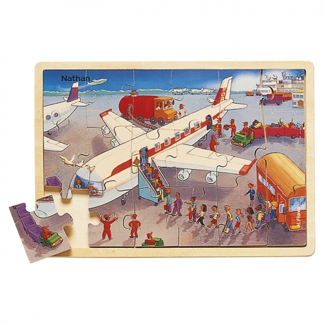 Puzzle bois - L'avion