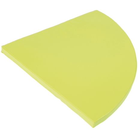 Tapis confort 1/4 cercle - Vert