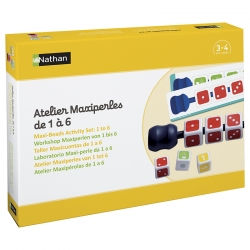 Atelier Maxiperles de 1 à 6 - Pour 4 enfants