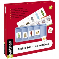 Atelier Tris - Les matières pour 4 enfants