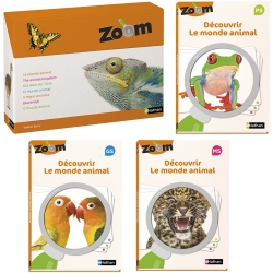 Imagier Zoom - Découvrir le monde animal et 3 Guides pédagogiques PS/MS/GS - Offre spéciale