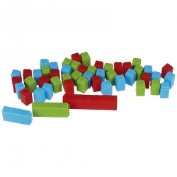 Atelier Cubes et Nombres 1 et 2 - Complément 4 et 2 enfants 
