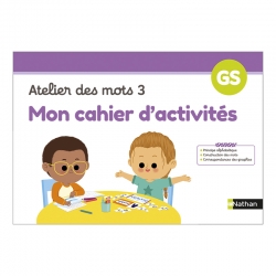 Mon cahier d'activités - Atelier des mots 3 - Lot de 15