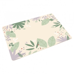 Grand tapis de regroupement vinyle - Feuilles