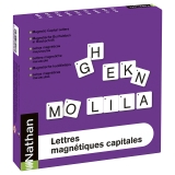 Lettres magnétiques capitales - Ma Rentrée Facile